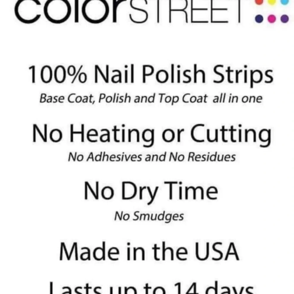 Color Street Pink Glitter Press-On Nails - Picture 3 of 4